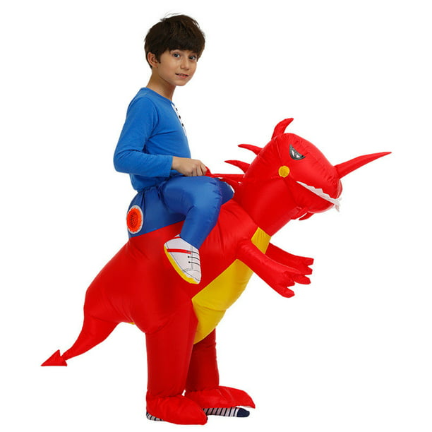 Details about   Kids Child Inflatable Blow Up Red Dragon Costume Outfit Suit Halloween One Size